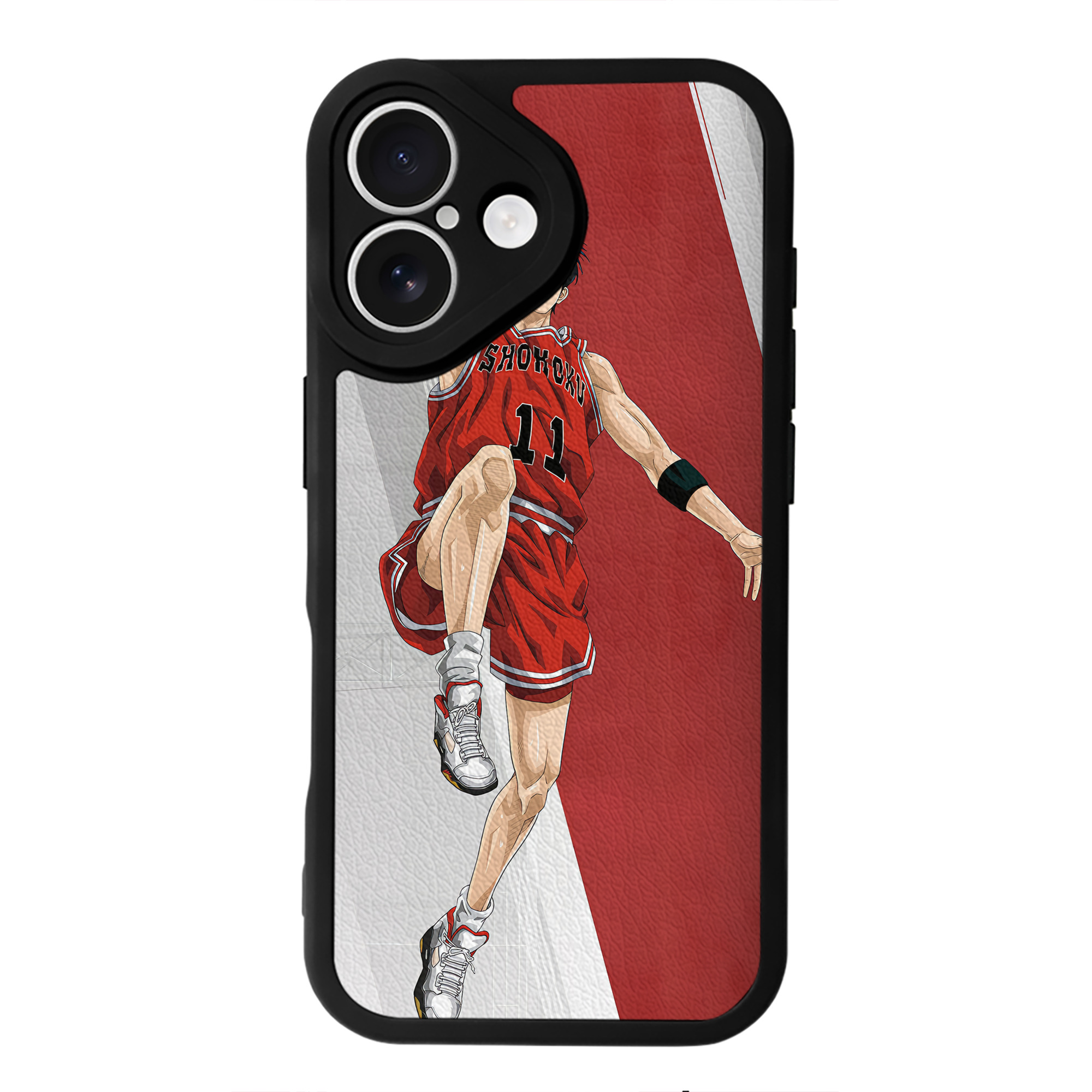（画像用） SLAM DUNK／スラムダンク 【iPhone 16シリーズ対応】シリコンスマホケース（レザー調） 材質：シリコン